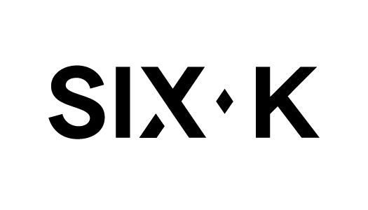 Six K - Logo - Black